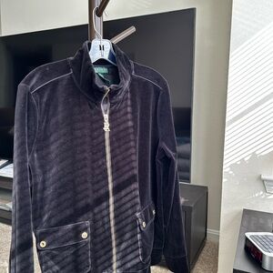 Lauren Ralph Lauren Charcoal Top